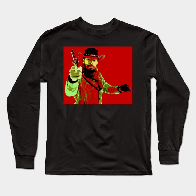 jamie foxx Long Sleeve T-Shirt by oryan80